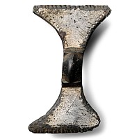 Anglo-Saxon Tinned Bronze Equal Arm Brooch