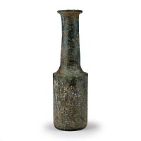 Large Western Asiatic Blue Glass Vessel