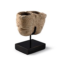 Mesopotamian Alabaster Double Kohl Jar