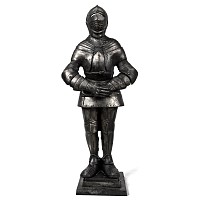 Armoured Knight Cast Iron Fireside Companion