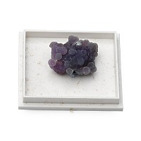 Purple Grape Agate Crystal Display Specimen