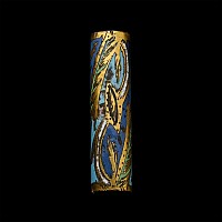 Post Medieval Limoges Style Champlevé Enamelled Crozier Socket
