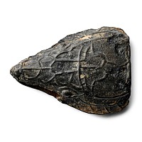 Post Viking Bronze Beast Head Finial