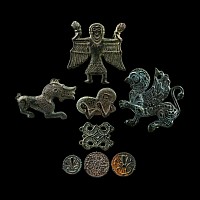 Migration Period Bronze Animal Mounts