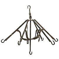 Roman Military Bronze Folding Campaign Chandelier