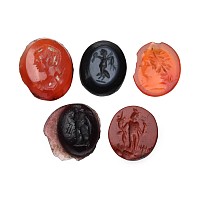 Romano-Egyptian Carved Gemstone Collection