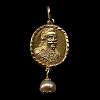 Post Medieval Gold and Enamel Supporters’ Medal of Gustavus II Adolphus of Sweden