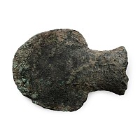 Indo-Chinese Bronze Paddle-Shaped Socketted Axehead