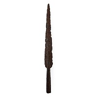 Large Viking Age Iron Pierced Socketted Spearhead