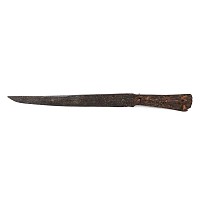 Medieval Iron Single-Edged Knife