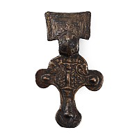 Anglo-Saxon Bronze Great Square-Headed Brooch