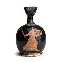 Greek Red-Figure Lekythos