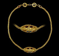 Roman Gold Necklace and Pendant