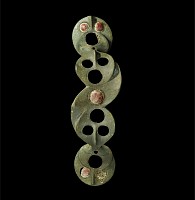 Celtic Iron Age Enamelled Tankard Handle