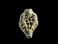 Viking / Saxon Silver-Gilt Zoomorphic Mount