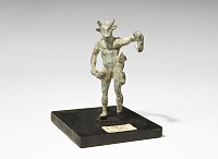 Greek Bronze Minotaur Figurine