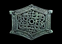 Irish Early Christian Bronze Openwork Appliqué