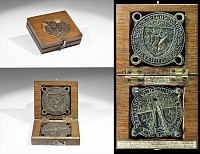 Medieval King Robert the Bruce of Scotland and Dunfermline Abbey Cokete Seal Matrix Pair