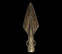 Bronze Age Irish Side-Looped Spearhead