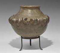 Anglo-Saxon Decorated Funerary Urn
