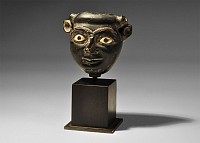 Western Asiatic Sumerian Demon Head