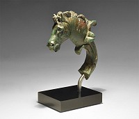Graeco-Roman Horse-Head Finial
