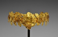 Greek Hellenistic Gold Oak Leaf Wreath