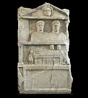 Roman Monument to Senator Apellinarius and Kallisti