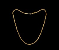 Byzantine Gold Heavy Braided Chain with Clasp