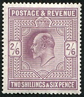 2/6d SG 262 'Dull Purple'(C) MINT