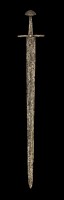Viking Iron Cross-Potent Inlaid Sword