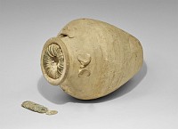 Far Eastern Hoard of Cash Coins in Vase