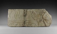 Egyptian Figural Limestone Relief