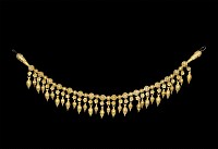 Greek Gold Pendant Necklace