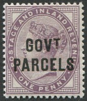 Govt Parcels 1d SG O69