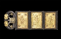 Roman Military Parade Buckle with Gods