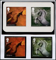 2009 Mythical Creatures 1st SG 2944/45 PHOTOGRAPHIC ESSAY TRIALS