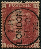1d SG 43, Pl.123 SUPERB USED