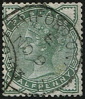 1/2d SG 164 'DEEP-GREEN' VFU