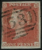 1d (Scarce Pl.175 'OC') VFU