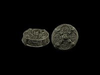 Viking Box Brooch with Oseberg Beast Panels