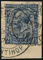 2 1/2d SG 373 'INDIGO-BLUE' VFU