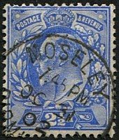 2 1/2d SG 230(1) 'DEEP ULTRAMARINE' VFU
