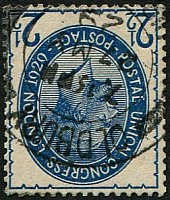 1929 PUC 2 1/2d SG 437wi 'WMK. INV' VFU
