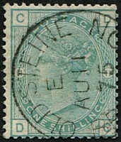1/- SG 150, Pl.11 SUPERB USED