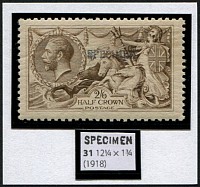 2/6d SG 415aS OVPT. 'SPECIMEN' TYPE 31 U/M