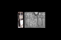 Western Asiatic Kassite Cylinder Seal with a Prayer to Nanna for Divine Favour