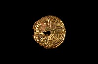 Anglo-Saxon Gilt Pin-Set Head for Cnotheru