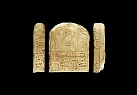 Egyptian Stela with Hieroglyphic Inscription