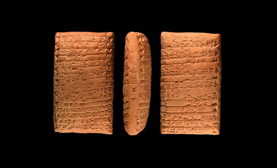 Western Asiatic Sumerian King Ibbi-Sin Royal Messenger Tablet